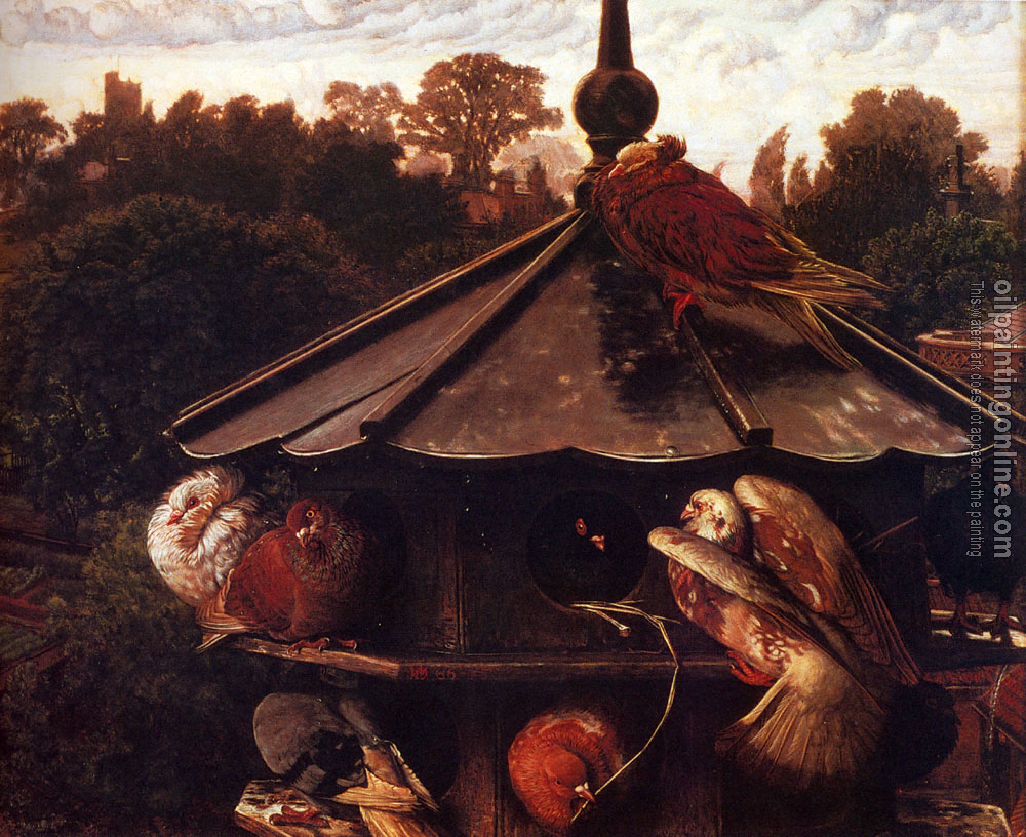 Hunt, William Holman - The Festival Of St Swithin Or The Dovecote